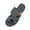 Dark Gray #288, variant on Orthopedic Sandals for Women - Mesh Flat Slippers Dressy Comfortable Flip Flops Wide Width Walking Summer Beach Vacation Shoes, 40