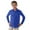 Blue, variant on WOYY Toddler Boys Long Sleeve Button Down Shirt Kids Unisex Solid Casual Shirt, Sizes 3-8