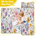 thumbnail image 4 of Pioneer Flower Floral Print Pattern Toddler Nap Mats for Kids Preschool,Sleeping Mat Bag or Kids,Toddler Sleeping Bag,Toddler Nap Mat or Daycare, 4 of 6