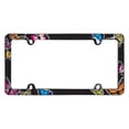 thumbnail image 1 of Cruiser Accessories 23053 Butterfly License Plate Frame, Chrome, 1 of 2
