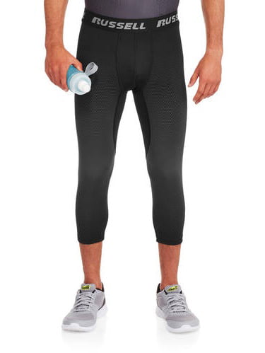 Russell Athletic Boys Compression Pants Tights Sport Cool Dri Power 360 