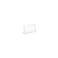 thumbnail image 4 of Azar Displays 112737 4" W x 3" H Horizontal L-Shaped Sign Holder -10 pk, 4 of 10