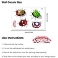 thumbnail image 4 of Fairy Kaari Captain America Wall Decals & Stickers, 4 of 6
