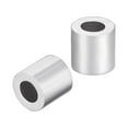 thumbnail image 1 of Unique Bargains M3 Aluminum Sleeve Crimp 3mm(1/8 In) Steel Wire Rope Button Stop 100 Pcs, 1 of 4
