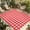Red, variant on Red Outdoor Rug for Patio/Deck/Porch, Non-Slip Large Area Rug 4 x 6 Ft, Country French Rustic Buffalo Plaid Modern Art Indoor Outdoor Rugs Washable Area Rugs, Reversible Camping Rug Carpet Runner