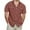 #Wine, variant on DPTALR George Men's Short - Sleeve Button - Down Shirts with Pockets,Breathable & Durable,Coffee,Big and Tall Men XXXL