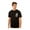 black, variant on Black Scale Mens The Feather B Logo Graphic T-Shirt, Black, Small