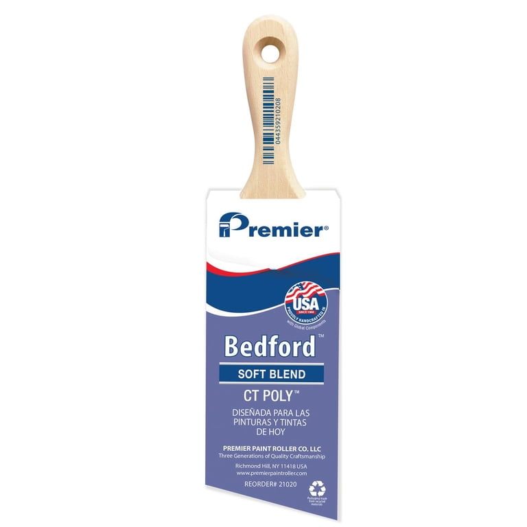 Bedford CT Poly 2" Short Angle Sash Brush, 3-Pack photo 8