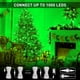 thumbnail image 5 of Luces navideñas JMEXSUSS conectables, 100 LED verdes, 33 m, 5 of 7