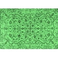 thumbnail image 1 of Ahgly Company Indoor Rectangle Persian Emerald Green Traditional Area Rugs, 4' x 6', 1 of 4