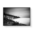 thumbnail image 2 of wall26 Framed Canvas Wall Art for Living Room, Bedroom Quiet Bridge into Sea Canvas Prints for Home Decoration Ready to Hang - 16x24 inches, 2 of 4