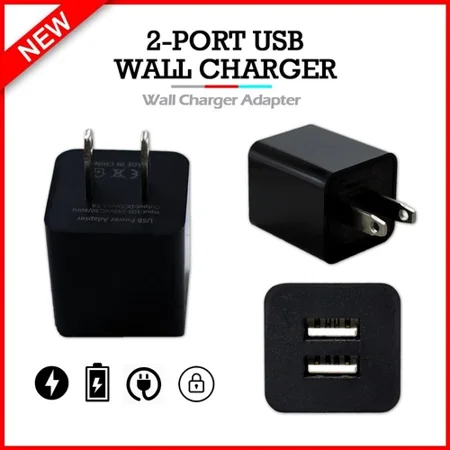 B2G1 Free 2-Port Usb Wall Charger For Alcatel Joy Tab 2 2020 / Nokia T20 2021