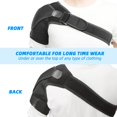 thumbnail image 4 of Injury Recovery Compression Support Sleeve Shoulder Brace, Sleeve Wrap for Shoulder Stability, for Torn Rotator Cuff, Dislocation, Tendonitis, Sprain, Arthritis, Pain Relief,, 4 of 5