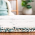thumbnail image 5 of SAFAVIEH Martha Stewart Distressed Area Rug, Teal/Ivory, 8' x 10', 5 of 6