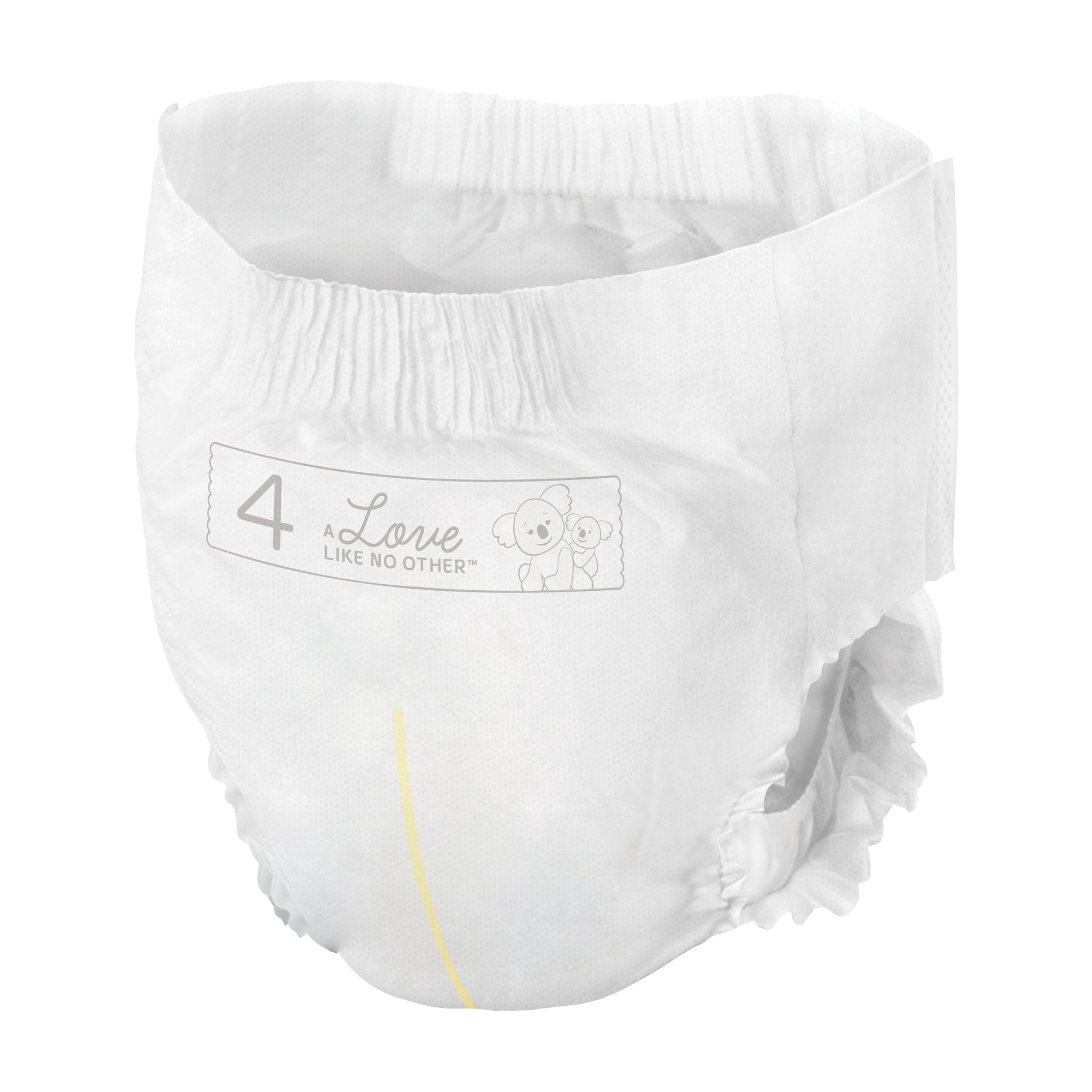 Bambo Nature Toddler Training Pants, Unisex, Size 4, 14 to 31 lbs, 22 Count, 5 Packs, 110 Total