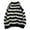 Black, variant on Toimothcn Mens Sweater Oversized Casual Striped Pullover Knitted Sweaters Loose Fit Warm Thickened Fleeced Lightweight Knitwear Mens Dailywear
