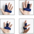 thumbnail image 4 of Attelle de Doigt à Gâchette Support de Doigt Ajustable Ruban de Fixation Bonus pour Soulager le Verrouillage du Doigt Éclatement Flexion Raideur Libération du Tendon, 4 of 5
