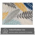 thumbnail image 4 of Well Woven Dorado Mariah Modern Floral Beige Indoor/Outdoor High-Low Pile 9'3" x 12'6" Area Rug, 4 of 8