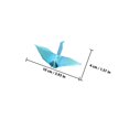 thumbnail image 2 of BESTYASH 50Pcs Handmade Origami Crane Art Multicolor Paper Decor for Valentine Wedding and Festive Use, 2 of 8