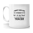thumbnail image 2 of I'm Driving My MERCURY TRACER Coffee Tea Ceramic Mug Office Work Cup Gift 15 oz, 2 of 3