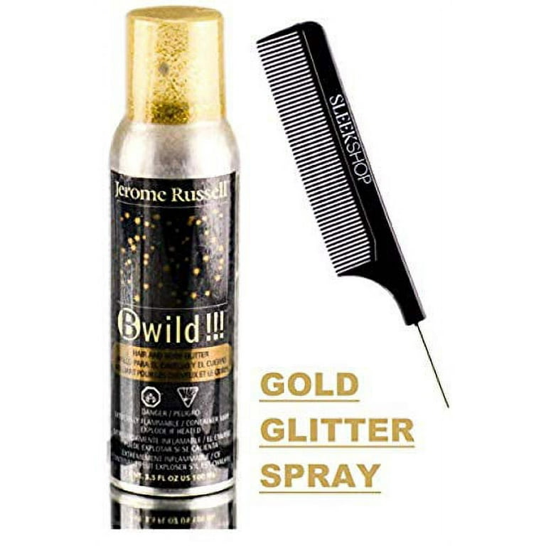 Jerome Russell BWild ''Gold Glitter'' Temporary Hair Color at