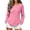 Pink, variant on Women's Plush Fleece Pullover Sweater, Loose Fit Crewneck Long Sleeve Fuzzy Top, Soft Cozy Casual Sweatshirt for Fall Winter Daily Wear Black