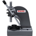 thumbnail image 1 of KAKA INDUSTRIAL AP-1/2, 0.5 Ton Steel Arbor Press Construction, 3-Inch Height Leverage Design, Heavy-Duty Manual Desktop Press, Cast Iron Material, for Riveting and Punching Holes, 1 of 4