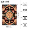 thumbnail image 3 of Tribal Pattern Boho Ring Binder Notebook Journey Note Diary College Ruled Spiral Notebook Study Loose Leaf Paper A5 60 Pages, 3 of 8