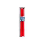 Candle Taper 10 In 2 Pk Red