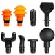 thumbnail image 1 of Cabezales de pistola de masaje para Hypervolt Go, accesorios reemplazables, 1 of 7