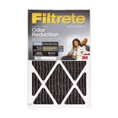 

4PC 3M 3M - HOME00-4 - 3M Filtrete 16 in. W x 20 in. H x 1 in. D Carbon 11 MERV Pleated Air Filter