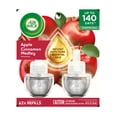 thumbnail image 3 of Air Wick Plug-In Scented Oil Air Freshener Warmer Refills, Apple Cinnamon Medley, 2 Count, 3 of 13