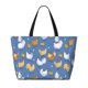 thumbnail image 2 of Easygdp Chicken Family Bolsa de Viaje de Playa de Gran Capacidad, Bolsa Tote Perfecta para la Playa, Escapadas de Fin de Semana y Viajes, 2 of 7