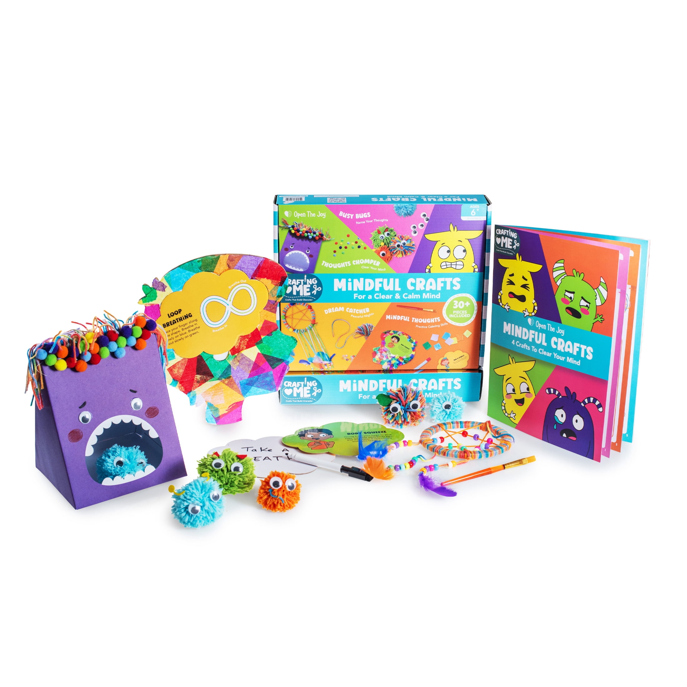 Open The Joy Mindful Crafts 4 In 1 Craft Kit
