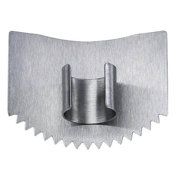 1X Stainless Steel Vegetable Cutting Finger Guard y D0Q6 M2C7