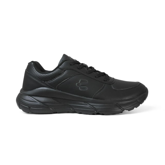 Tenis Charly Walking Unisex Flexibles negro 27.5