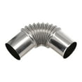 thumbnail image 5 of Stainless Steel 90 Degree Elbow Chimney Liner Bend 90° Multi Flue Stove Pipe, 5 of 6