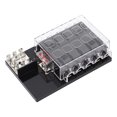 thumbnail image 2 of Caja de fusibles, portafusibles de cuchilla de automóvil de 10 vías Caja de fusibles de cuchilla de automóvil construida para precisión NikouMX herramienta, 2 of 8