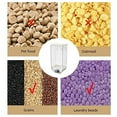 thumbnail image 2 of Bulk Cereals Jar Food Storage Container Oatmeal Dispenser Organizer Wall Mounted, 2 of 9