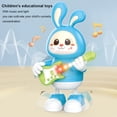 thumbnail image 1 of Peggybuy Plastic Rabbit Toys Best Gift Robotic Animal Set with Light Music for Boys Girls, 1 of 9