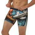thumbnail image 3 of Disketp Colorful Koi Fish Art Men's Boxer Briefs Men’s Underwear Boxer Briefs for Men, 3 of 7