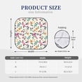 thumbnail image 3 of Haiem Cute Flower Car Windshield Sun Shade (2 Pieces) Foldable Windshield Sun Shade Car Accessories for Truck SUV Pickup-Large, 3 of 7