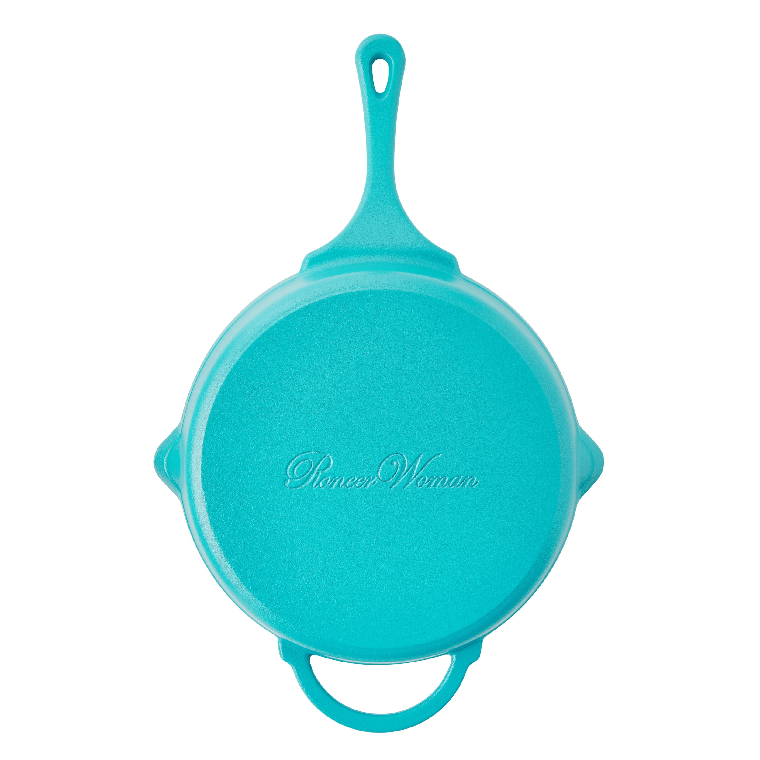 The Pioneer Woman 12-Inch Round Nonstick Interior Cast Iron Fry Pan