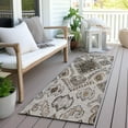 thumbnail image 6 of Addison Rugs Chantille Indoor/Outdoor Transitional Moroccan Brown Washable Runner Rug, 2'3" x 7'6", 6 of 6