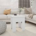 thumbnail image 1 of vidaXL Table Basse Blanche 40x40x42 cm Bois Manufacturé, 1 of 4