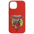 thumbnail image 1 of Funda para iPhone 14 con logo de Marvel Spider-Man, 1 of 3