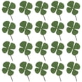 thumbnail image 1 of 24 Uds. De flores secas prensadas naturales, planta de hojas de trébol de cuatro hojas para hacer joyas de resina DIY, arte artesanal Xemadio YZY196, 1 of 7