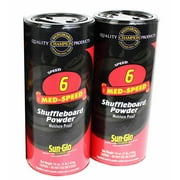 Sun-Glo #6 Shuffleboard Powder Wax (16 oz.)(Pack of 2)