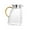 transparent-3, variant on geerera 1400ml/48oz Glass Pitcher with Lid and Spout,Clear Borosilicate Glass Water Carafe for Cold Brew, Coffee, Lemonade, Iced Sun Tea,Beverage, Milk, Heat Resistant
