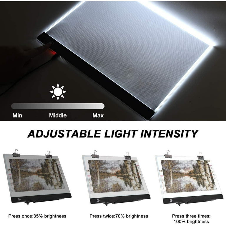  DIAMOND ART CLUB Light Pad, USB LED Light Board for Diamond  Painting and DIY Crafting, 5D Diamond Art Tools and Accessories, 16.6 x  13.5 : Arts, Crafts & Sewing